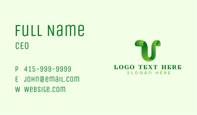 Nature Landscaping Garden Business Card Image Preview