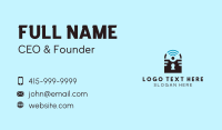 Wifi Lock Protection Business Card Design