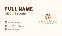 Canine Puppy Veterinary Business Card Image Preview