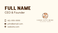 Canine Puppy Veterinary Business Card Image Preview