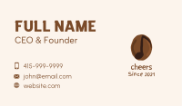Coffee Bean Note  Business Card Image Preview