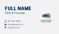 Fast Truck Logistics Business Card Image Preview