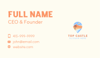 Beach Island Tropical Vacation Business Card Image Preview