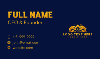 Drill Handyman Contractor Business Card Design