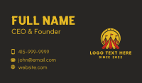 Festival Circus Tent  Business Card Design