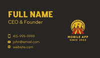 Festival Circus Tent  Business Card Image Preview