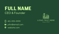 Green Nature Farming Business Card Image Preview