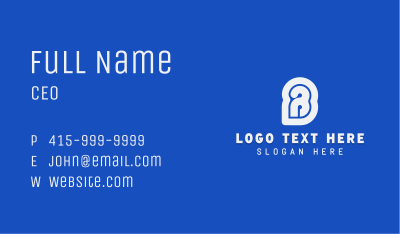 Generic Company Letter B  Business Card Image Preview