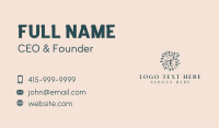 Woman Tree Organic Business Card Image Preview