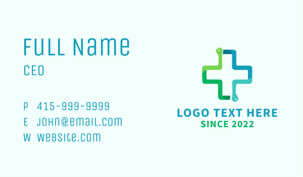 Arm Medical Cross Healthcare Business Card Design Image Preview