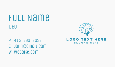 Brain Smart Intelligence Business Card Image Preview