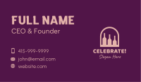 Window Wine Cellar Business Card Image Preview