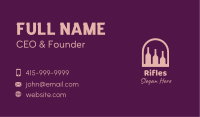 Window Wine Cellar Business Card Image Preview
