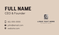 Food Charcuterie Board Business Card Design