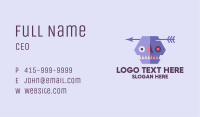 Scary Zombie Monster  Business Card Image Preview