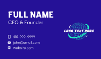 Global Technology Business Business Card Design