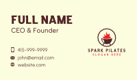 Hot Barbecue Restaurant Business Card Image Preview