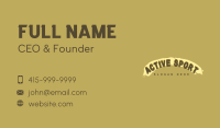 Rustic Pub Bar Wordmark Business Card Image Preview