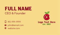 Apple Jelly Donut  Business Card Image Preview