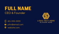 Tech Dollar Currency Letter S Business Card Preview