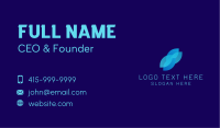 Abstract Tech Startup Business Card Image Preview