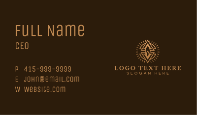 Candle Light Handicraft Business Card Image Preview