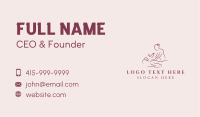 Natural Spa Massage Business Card Image Preview