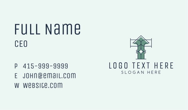 Boutique Letter T Business Card Design Image Preview