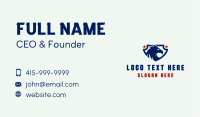 Eagle Patriot Shield Business Card Image Preview