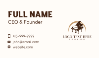 Piano Musical Instrument Business Card Preview