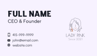 Elegant Lady Jewelry  Business Card Image Preview