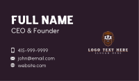 Beard Skull Hipster Business Card Image Preview