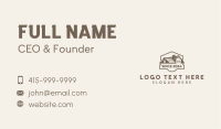 Roof Housing Property Business Card Design