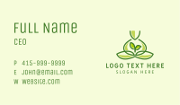 Leaf Yoga Spa Business Card Image Preview