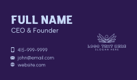 Heavenly Archangel Wings Business Card Design