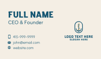 Anchor Rope Marine Business Card Image Preview