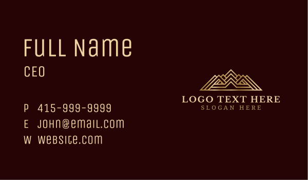 Premium House Roofing Business Card Design Image Preview