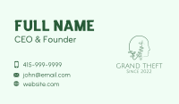 Organic Mental Health Therapy  Business Card Image Preview