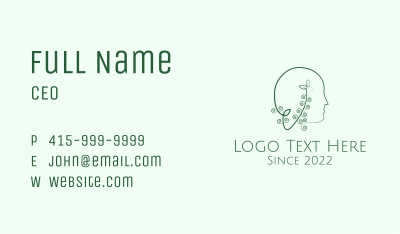 Organic Mental Health Therapy  Business Card