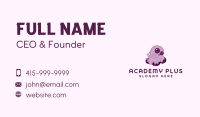 Purple Monster Skate Business Card Image Preview