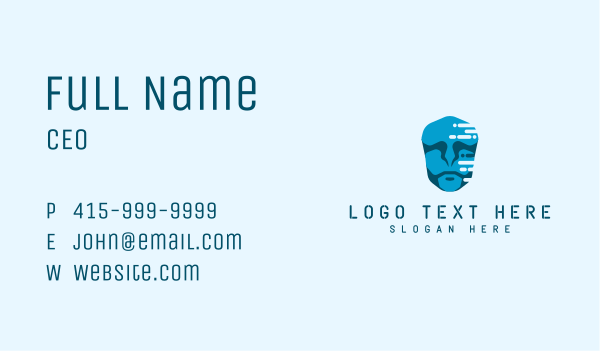 AI Technology Engineering Business Card Design Image Preview