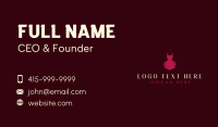  Woman Dress Boutique Business Card Preview