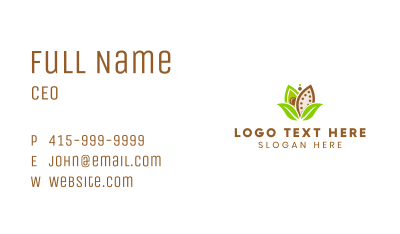 Herbal Dietary Food Business Card Image Preview