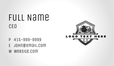 Construction Concrete Device Business Card Image Preview