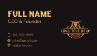 Bull Horn Buffalo Business Card Image Preview