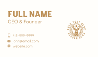 Deer Elk Reindeer Business Card Design