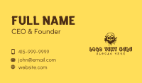 Skull Graffiti Art Business Card Preview