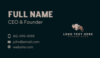 Wild Bison Farm Business Card Image Preview