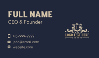 Royal Shield University Business Card Preview