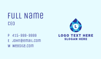 Water Sanitation Liquid  Business Card Image Preview